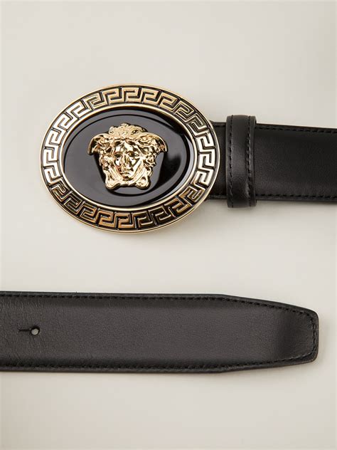 versace medusa plaque belt|Versace Medusa belt sale.